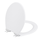 Assento Convencional Ravena Poliéster Fechamento Suave Branco Sensea