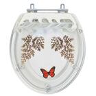 Assento De Privada Avenca Borboleta Acrilico Transparente Izy