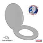 Assento Deca Almofadado Astra Oval Universal Village Cinza