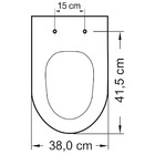 Assento Deca Belle Epoque Meridian Oxford Branco Conv. Tf