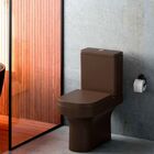 Assento Deca Piano Marrom Fosco Resita Tf Soft Close Tupan