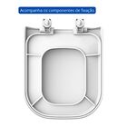 Assento Deca/quadra Roca/gap Branco Convencional Pp Tupan