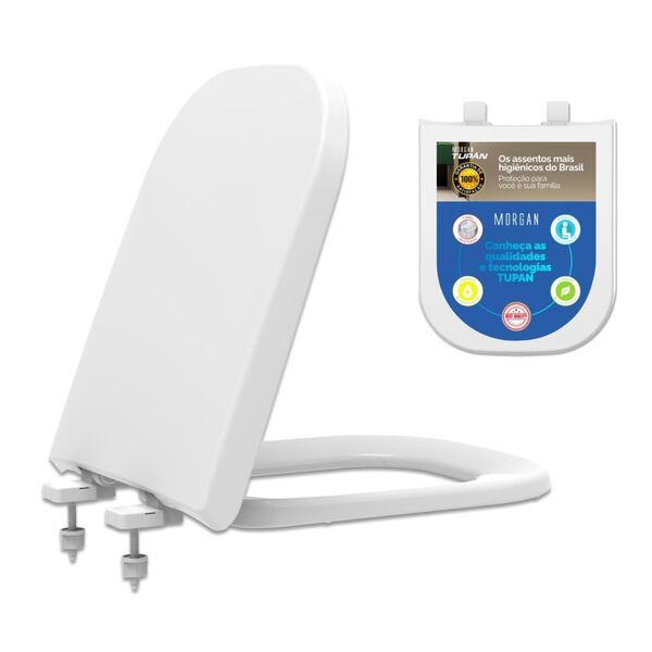 Assento Deca/quadra Roca/gap Branco Convencional Pp Tupan