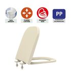 Assento Deca/quadra Roca/gap Creme Soft Close Pp Tupan