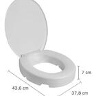 Assento Elevado 7cm Fechado C/ Tampa