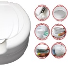 Assento Elevado P/ Vaso Sanitario 13 5cm Soft Mebuki