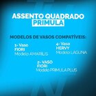 Assento Fiori Prímula Amarílis Hervy Laguna Celite Stylus Sf