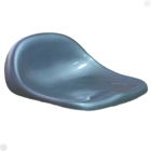 Assento Hobby Para Cadeira Concha Cinza (somente O Assento)