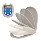 Assento Icasa Sabatini Areia Soft Close Polipropileno