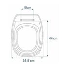 Assento Icasa Sabatini Branco Soft Close Resina Termofixo