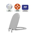 Assento Icasa Sabatini Cinza Convencional Polipropileno