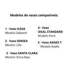 Assento Icasa Sabatini Palha Convencional Resina Termofixo