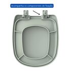 Assento Icasa Sabatini Verde Convencional Polipropileno