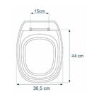 Assento Icasa Sabatini Verde Convencional Polipropileno