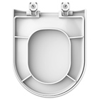 Assento Icasa Vesuvio Branco Conv. Polipropileno Tupan