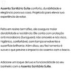 Assento Incepa Suite Branco Soft Close Resina Tupan