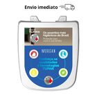 Assento Incepa Suite Branco Soft Close Resina Tupan