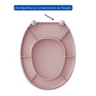 Assento Infantil Oval Universal Rosa Polipropileno Tupan
