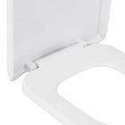 Assento Sanitário Luna Especial Polipropileno Fechamento Comum Branco Sensea