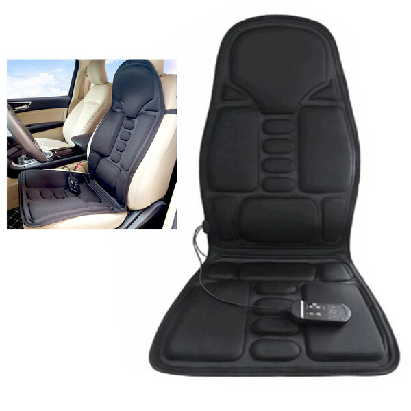 Assento Massageador Eletrico Aquecimento Controle Carro Poltr