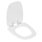 Assento Monte Carlo Poliéster Fechamento Suave Branco Sensea