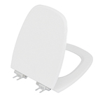 Assento Monte Carlo Poliéster Fechamento Suave Branco Sensea