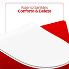 Assento Original Com Softclose® Slim Celite Branco