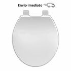 Assento Oval Retire Limpe Com Fechamento Suave Branco Tupan