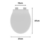 Assento Oval Soft Close Branco - Astra