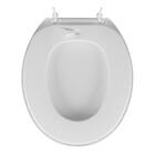 Assento Oval Universal Almofadado Slim Pp Branco Astra