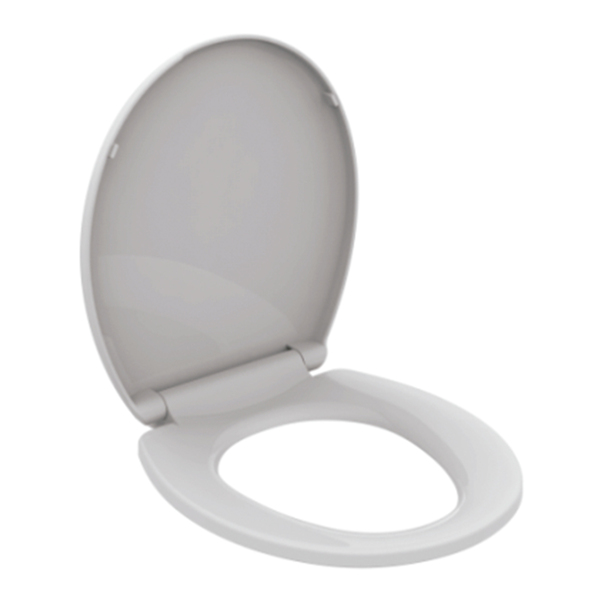 Assento Oval Universal Branco Soft Close Easy Clean Tigre Pp