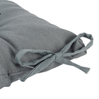 Assento Oxford Cinza 40x40cm