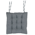 Assento Oxford Cinza 40x40cm