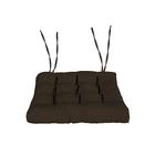 Assento Oxford Marrom 40x40cm