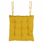 Assento Oxford Mostarda 40x40cm