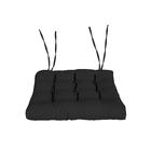 Assento Oxford Preto 40x40cm