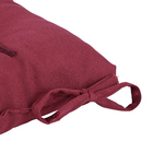 Assento Oxford Vinho 40x40cm