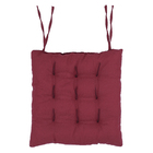 Assento Oxford Vinho 40x40cm