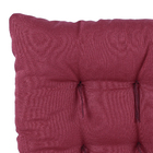 Assento Oxford Vinho 40x40cm