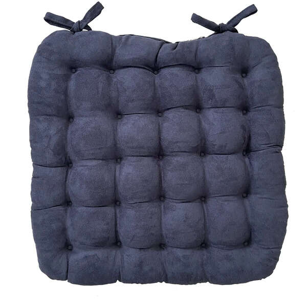 Assento P/ Cadeira - Futton - Kalamar - 40cm X 40cm - Preto -