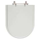 Assento Para Vaso Sanitário Icasa Firenze Cinza Claro Em Resi