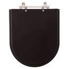 Assento Para Vaso Sanitário Icasa Firenze Preto Em Resina