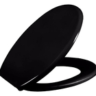 Assento Para Vaso Sanitário Universal Oval Cor Preto