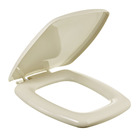 Assento Sanitário Plástico Pergamon Fechamento Comum Fixação Branca para Vaso Celite Stylus
