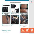 Assento Pet Cadeirinha Cadeira Banco Carro Booster Cães Gatos