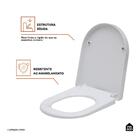Assento Plástico Com Soft Close Para Vaso Sanitário Galena Pi