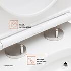 Assento Plástico Com Soft Close Para Vaso Sanitário Opala Pin