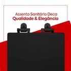 Assento Poliester Slow Close Axis/quadra Ebano Fosco - Deca