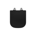 Assento Poliester Slow Close Axis/quadra Ebano Fosco - Deca