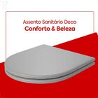 Assento Poliester Slow Close Lk/caarra Cinza Antracite Fixaçã